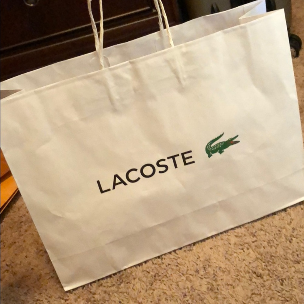 Lacoste gift bag